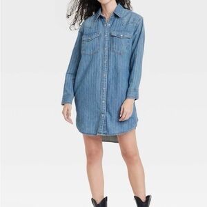 Universal Thread Denim Shirt Dress